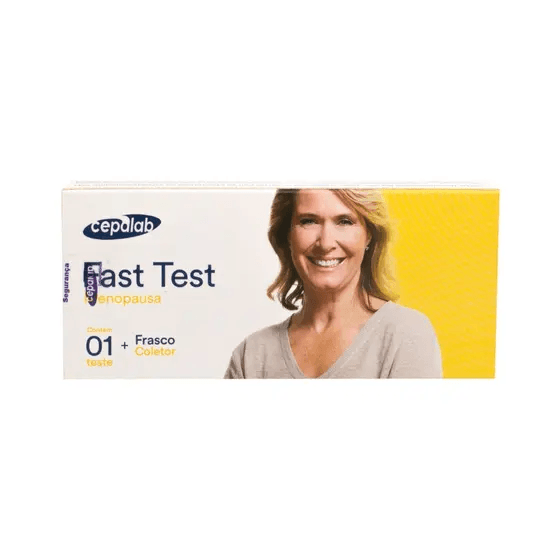 Fast Teste Menopausa 1 Unidade + Frasco Coletor Cepalab